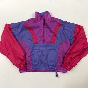 Vtg 90s Nike Windbreaker Jacket Small Colorblock